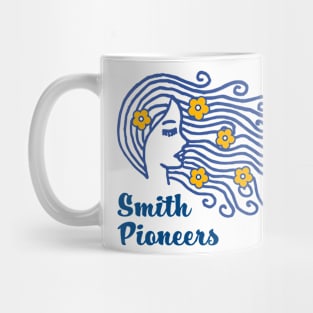 Smith College Flower Hair Pioneer Mug